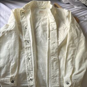 Cream Button-Up Jacket